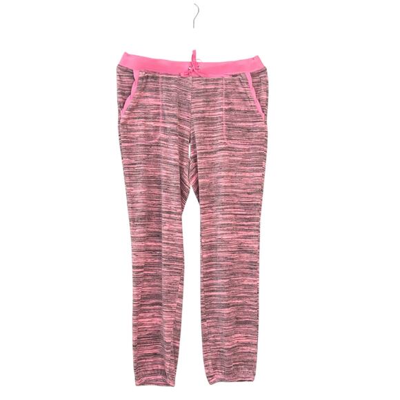 Juicy Couture Plush Jogger Pants Space Dyed Side Pockets Soft Velour Large - Picture 1 of 11